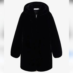 Mango Black Teddy Jacket